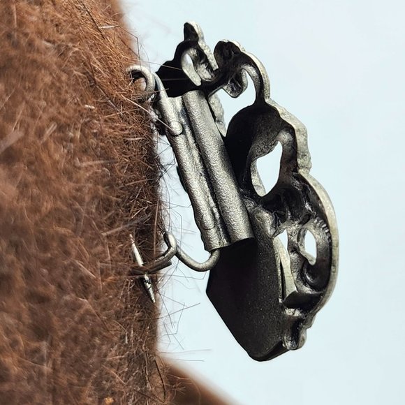 Rein Haar Bavarian Brown Wool Alpine Tyrolean Hat Metal Bayern Lion Crest Pin - Picture 10 of 12